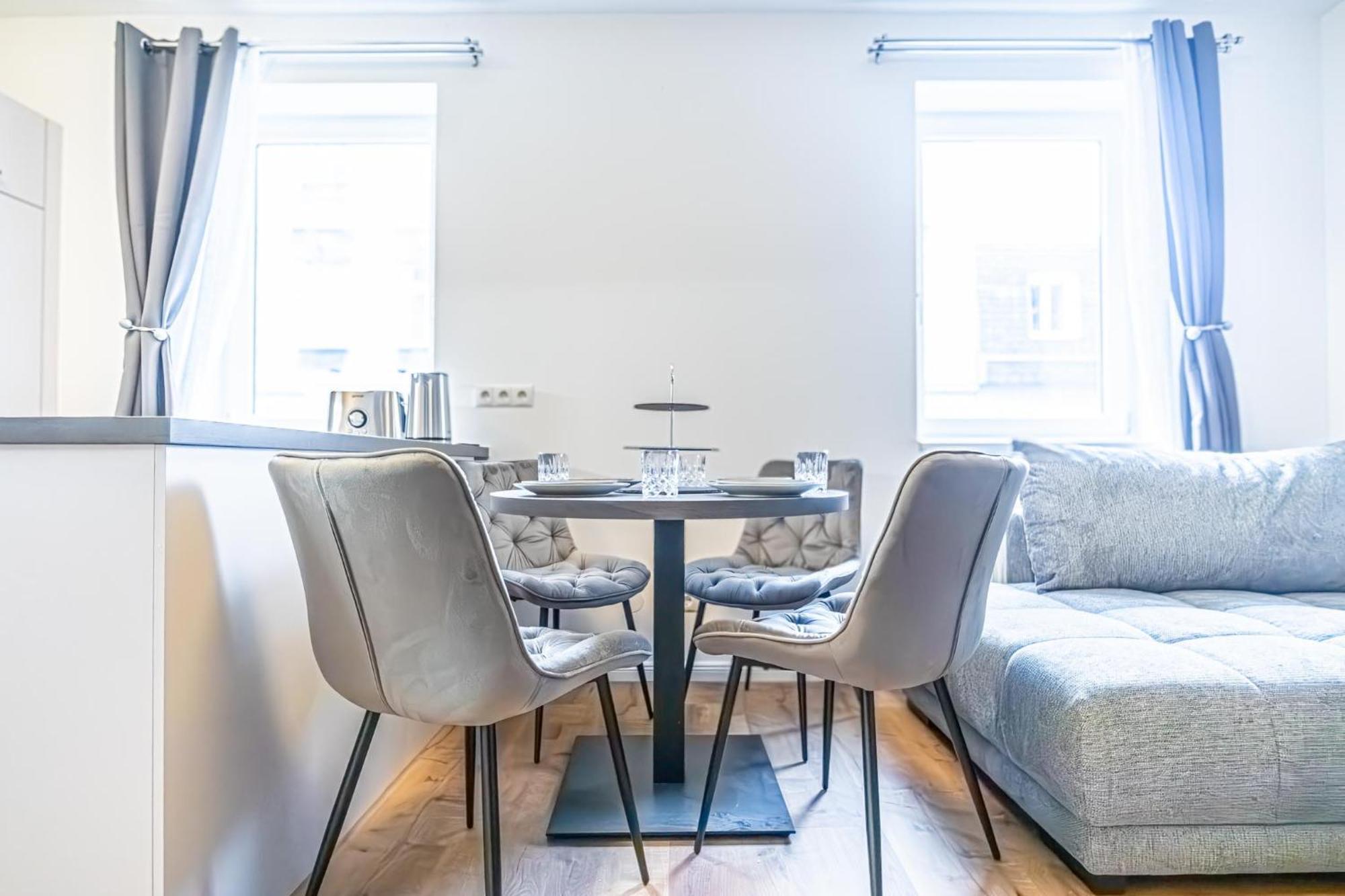 Charming 1Br And 1Lr Apt Modern Design Donaustadt Vídeň Exteriér fotografie