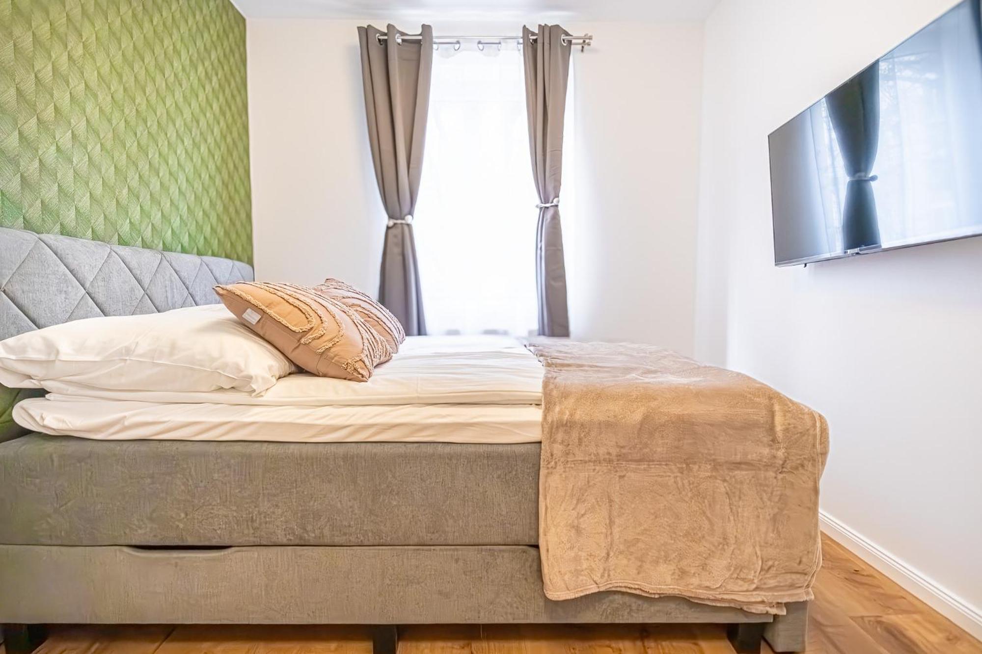 Charming 1Br And 1Lr Apt Modern Design Donaustadt Vídeň Exteriér fotografie