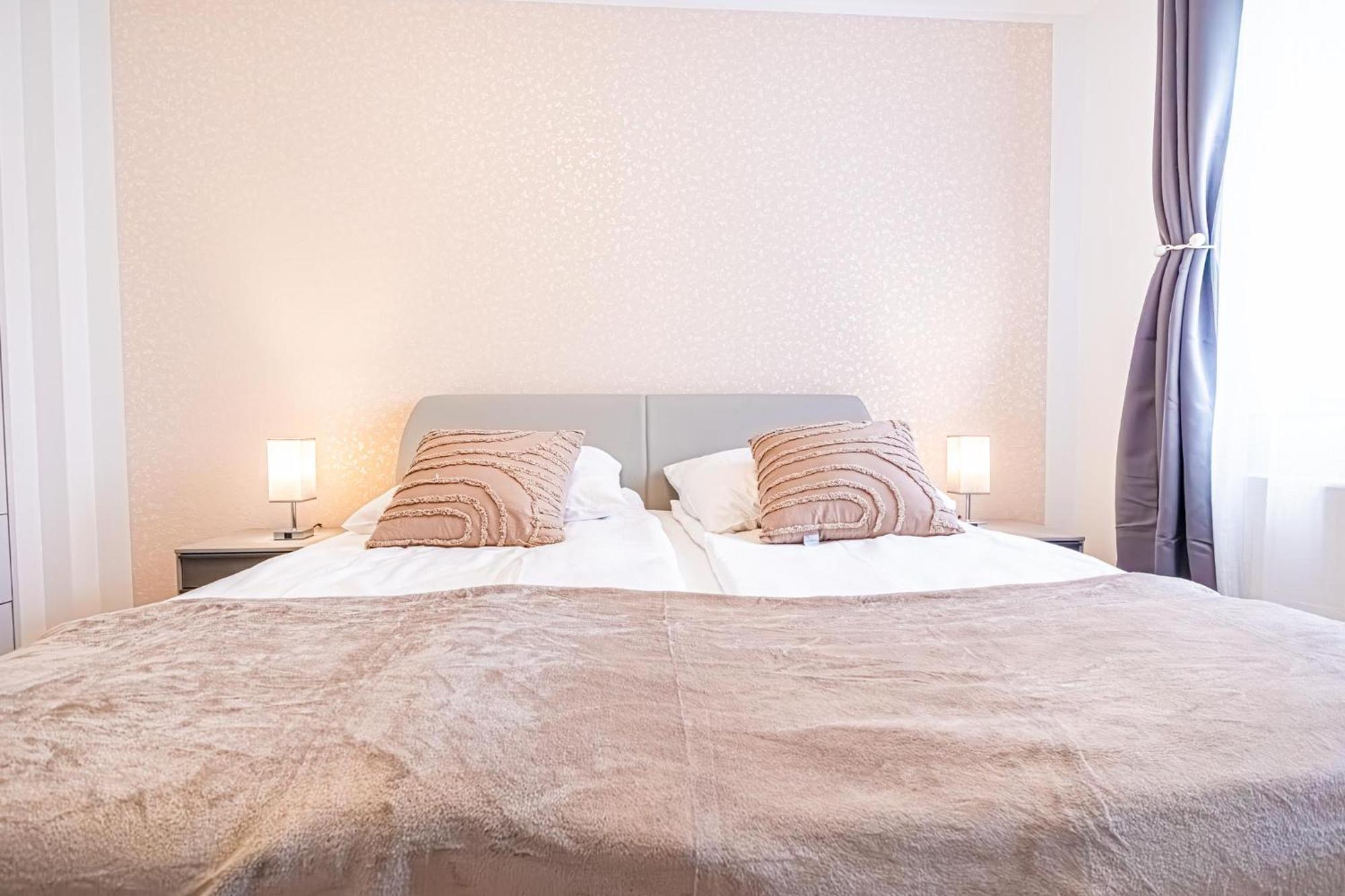 Charming 1Br And 1Lr Apt Modern Design Donaustadt Vídeň Exteriér fotografie