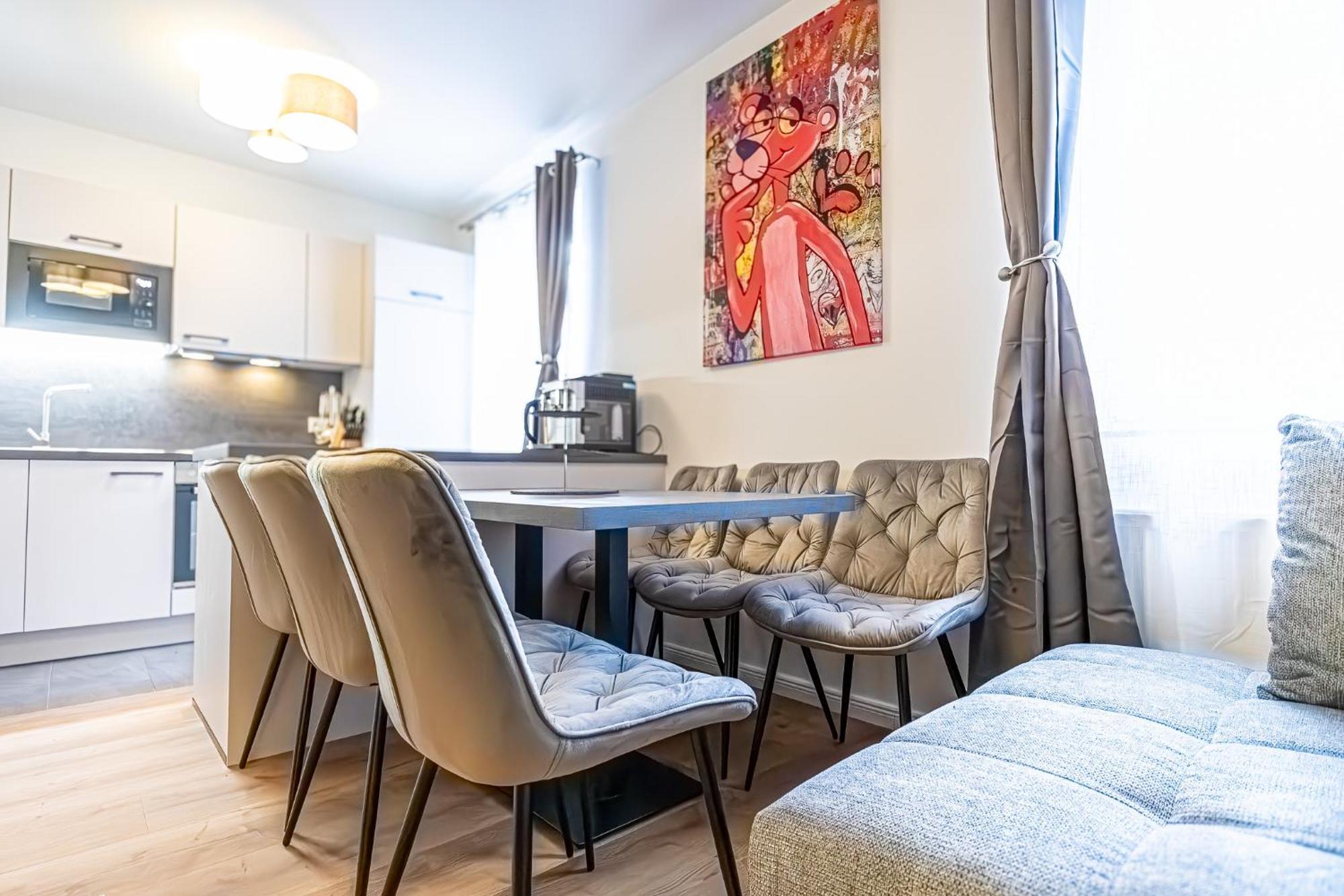 Charming 1Br And 1Lr Apt Modern Design Donaustadt Vídeň Exteriér fotografie