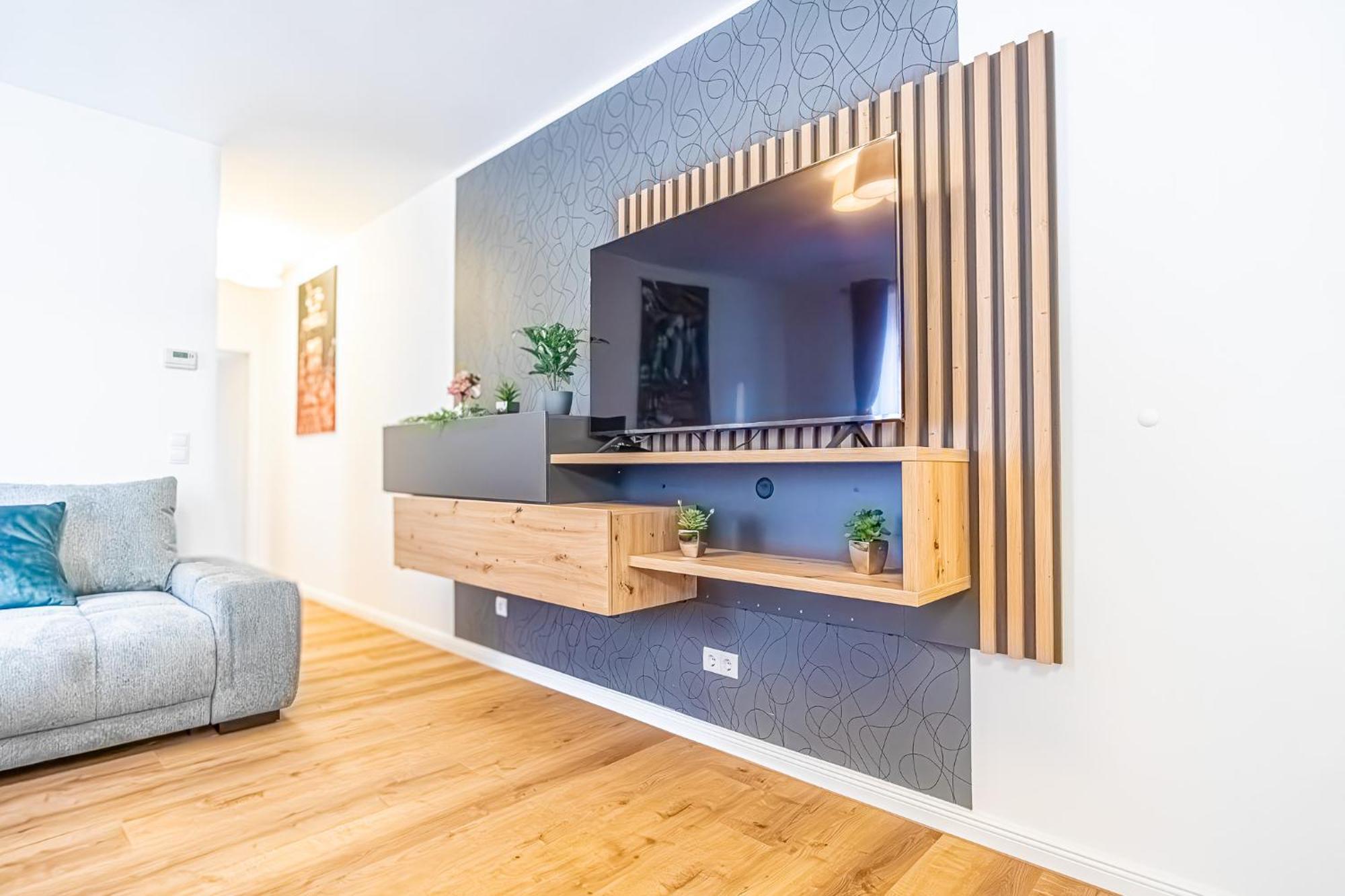 Charming 1Br And 1Lr Apt Modern Design Donaustadt Vídeň Exteriér fotografie