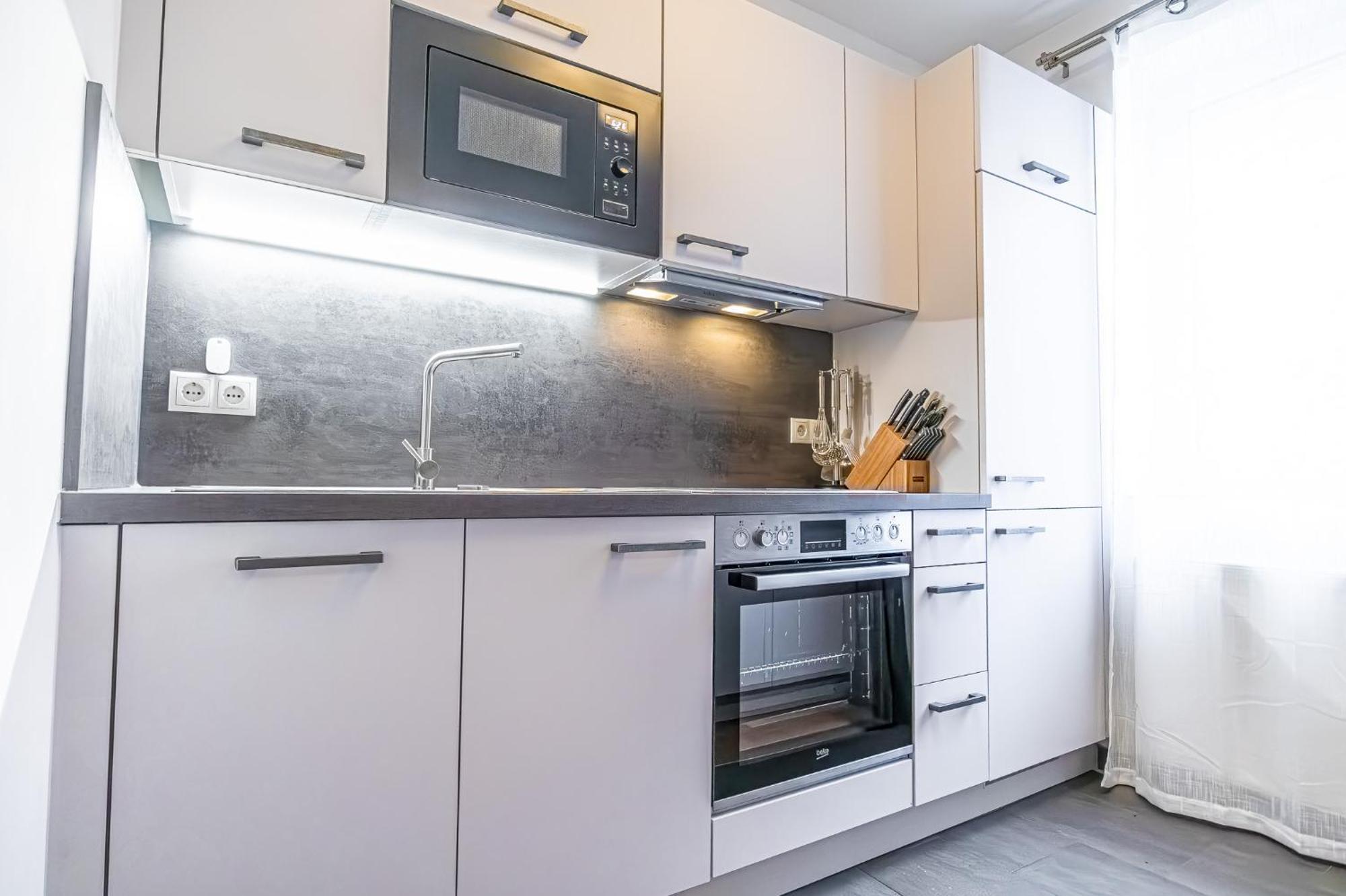 Charming 1Br And 1Lr Apt Modern Design Donaustadt Vídeň Exteriér fotografie