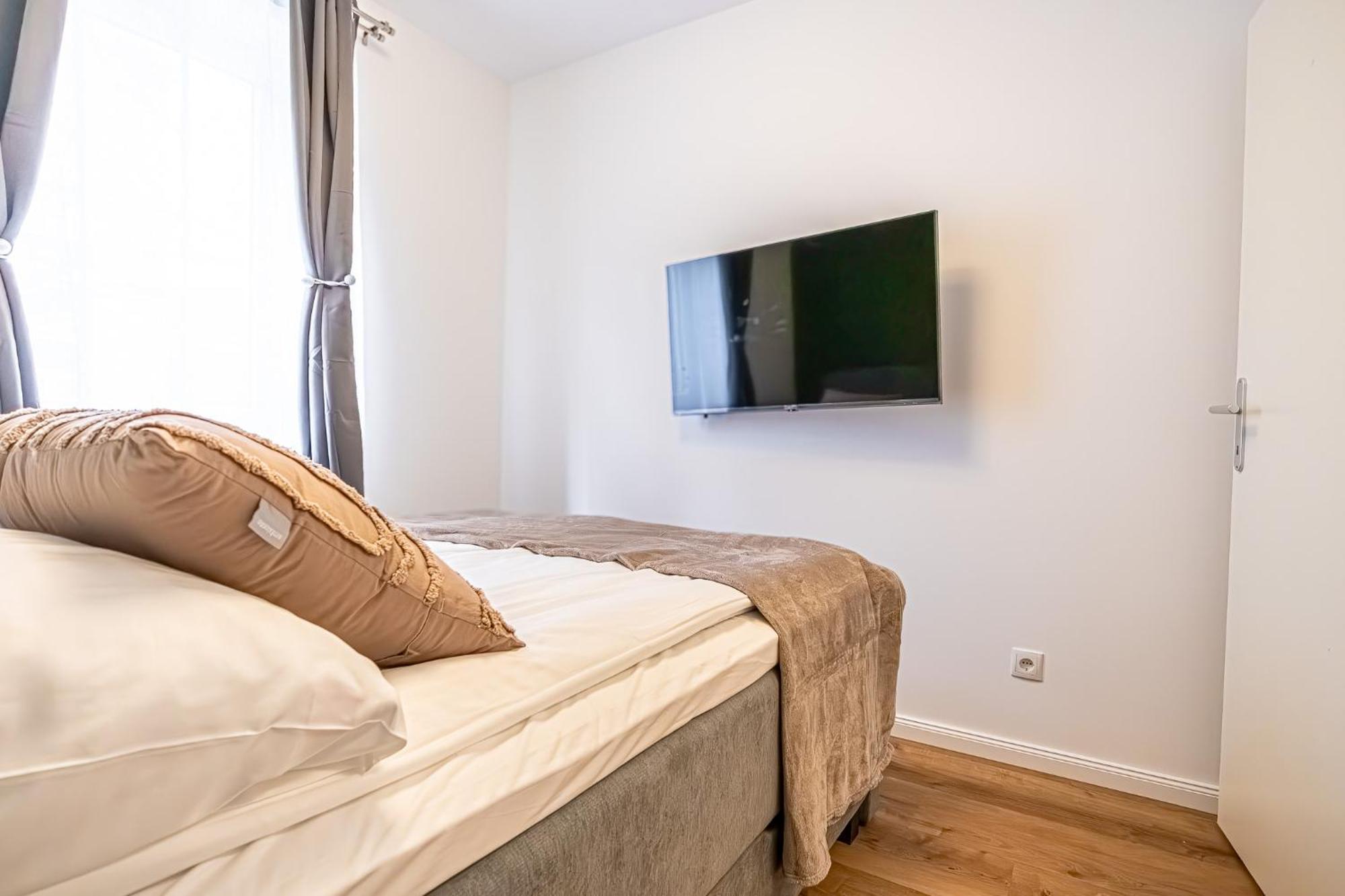 Charming 1Br And 1Lr Apt Modern Design Donaustadt Vídeň Exteriér fotografie