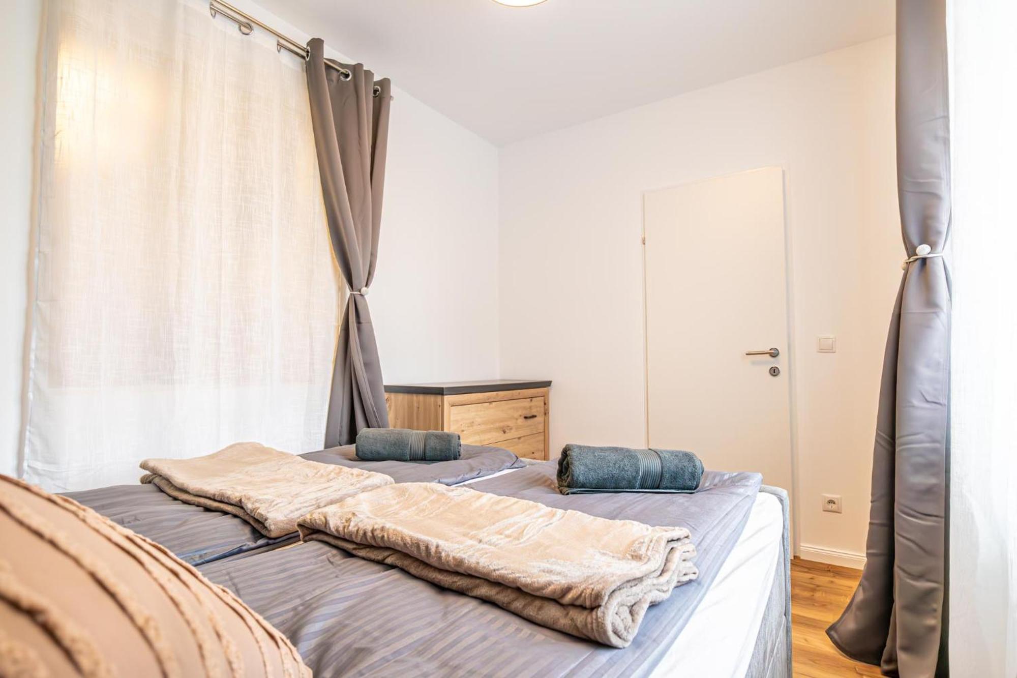 Charming 1Br And 1Lr Apt Modern Design Donaustadt Vídeň Exteriér fotografie