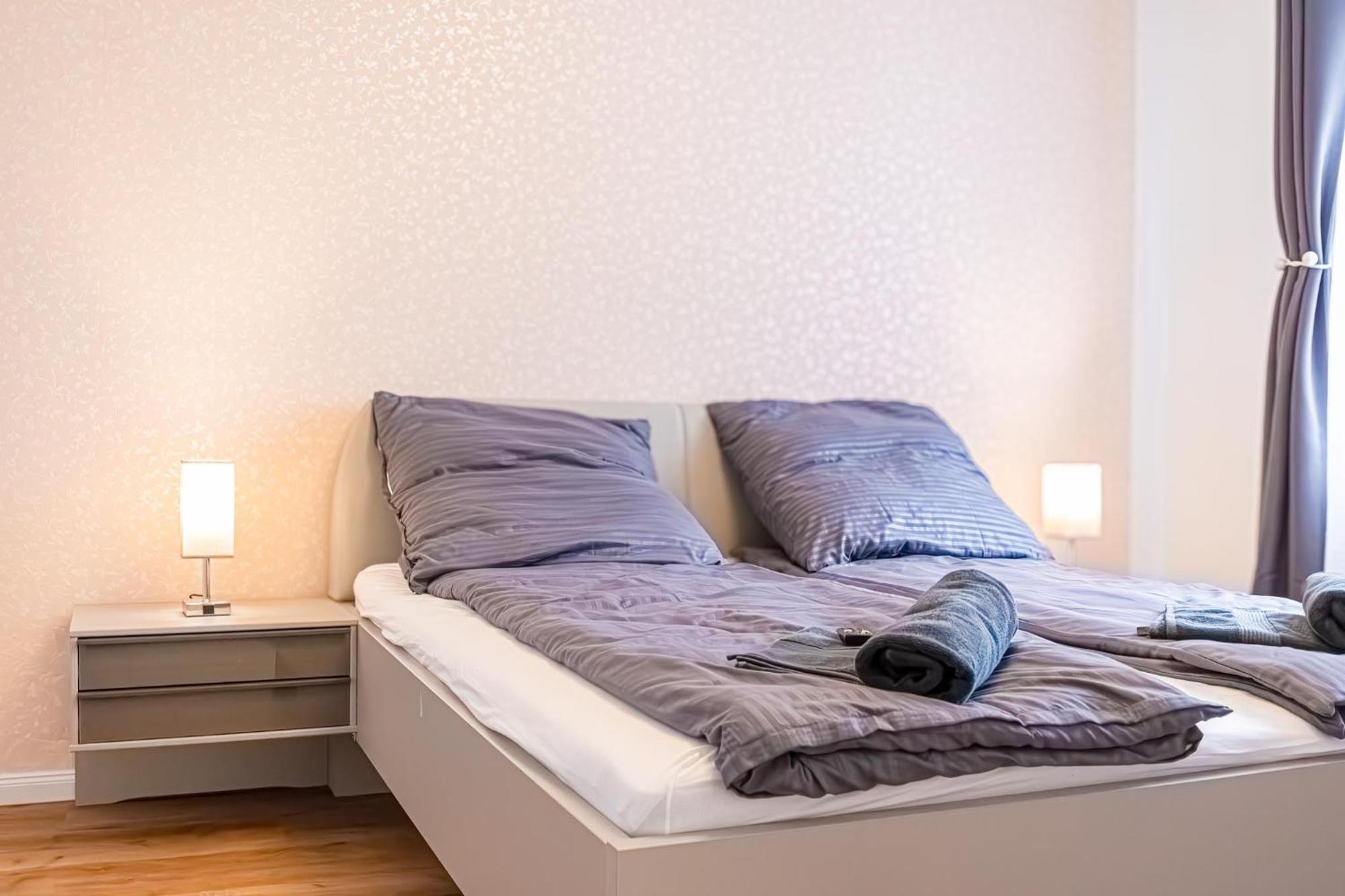 Charming 1Br And 1Lr Apt Modern Design Donaustadt Vídeň Exteriér fotografie