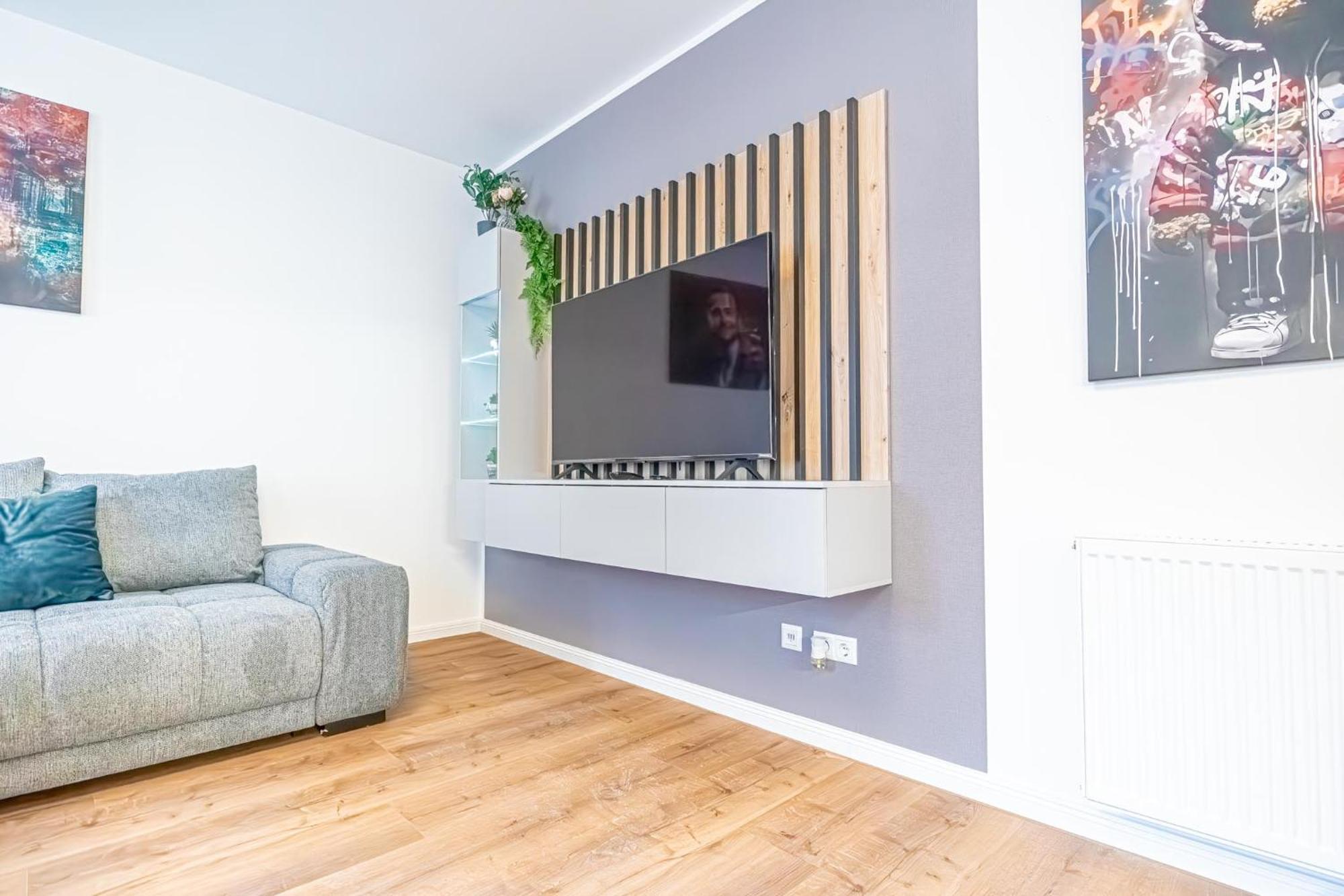 Charming 1Br And 1Lr Apt Modern Design Donaustadt Vídeň Exteriér fotografie
