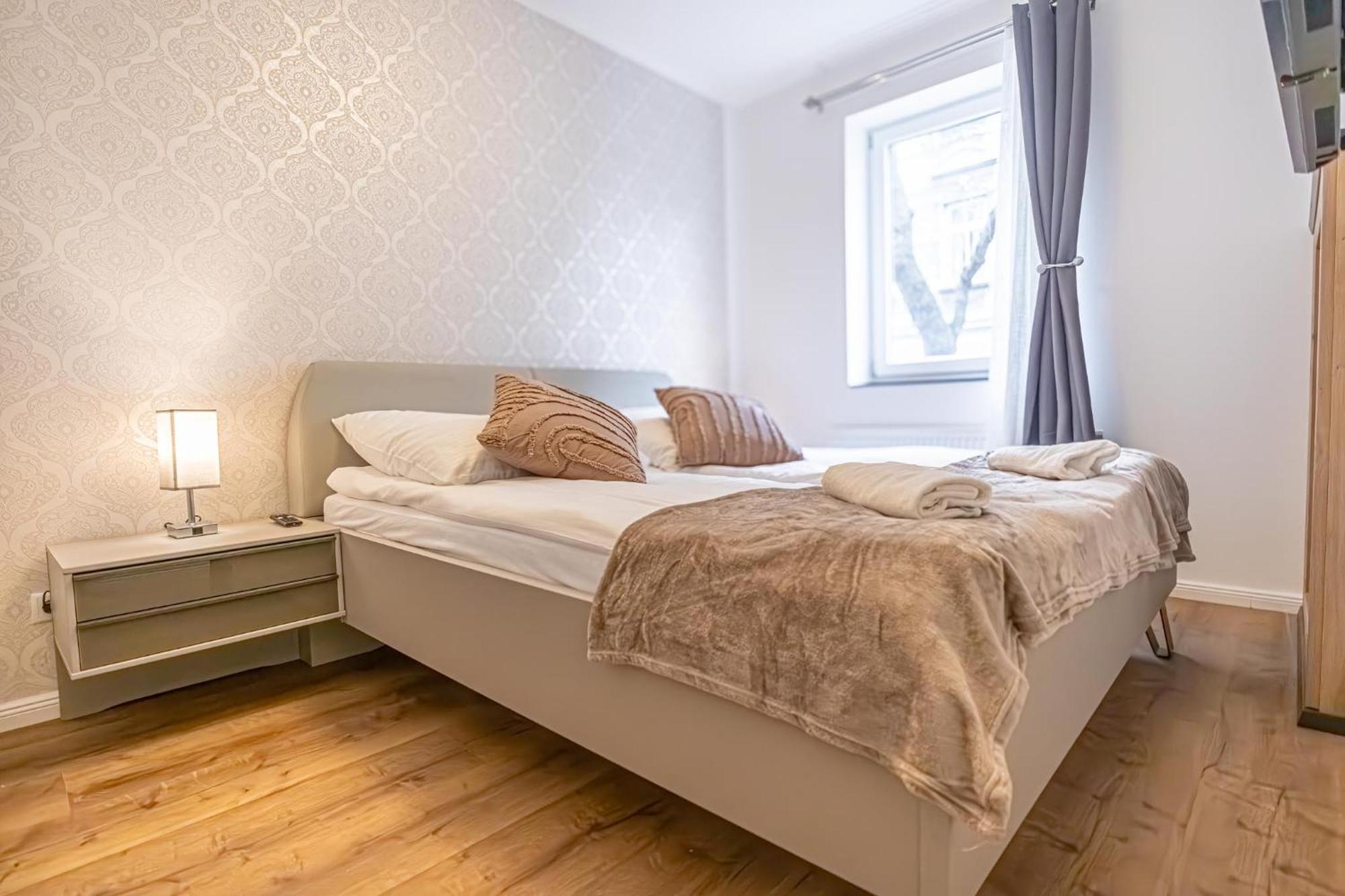 Charming 1Br And 1Lr Apt Modern Design Donaustadt Vídeň Exteriér fotografie
