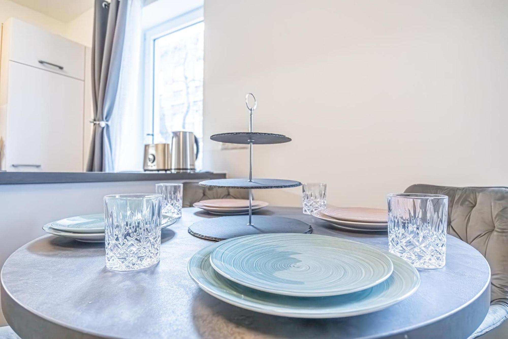 Charming 1Br And 1Lr Apt Modern Design Donaustadt Vídeň Exteriér fotografie