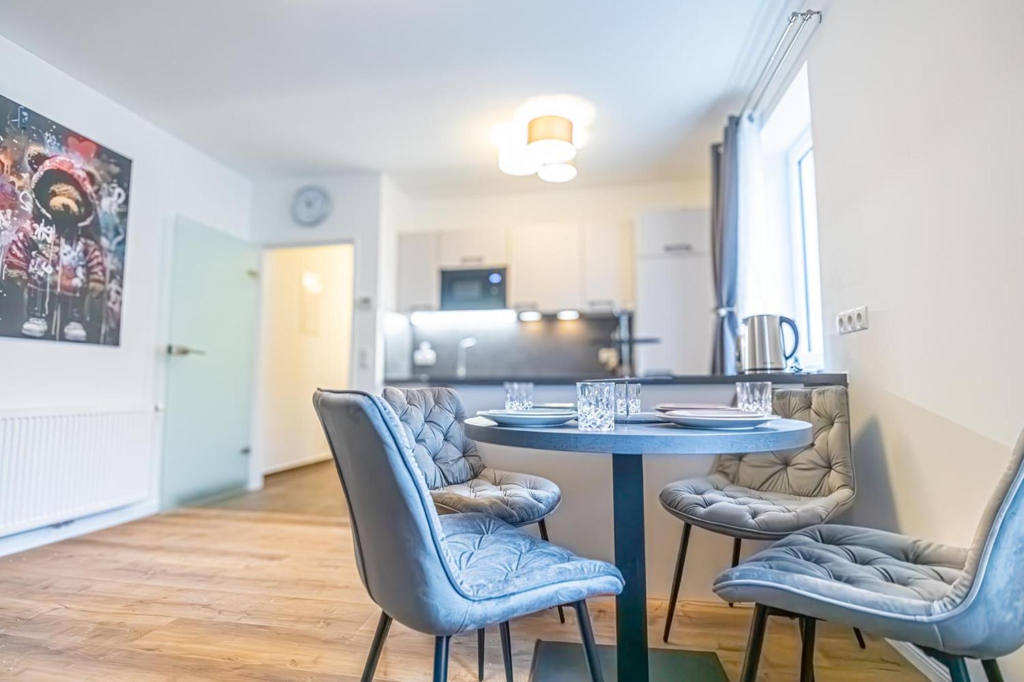 Charming 1Br And 1Lr Apt Modern Design Donaustadt Vídeň Exteriér fotografie