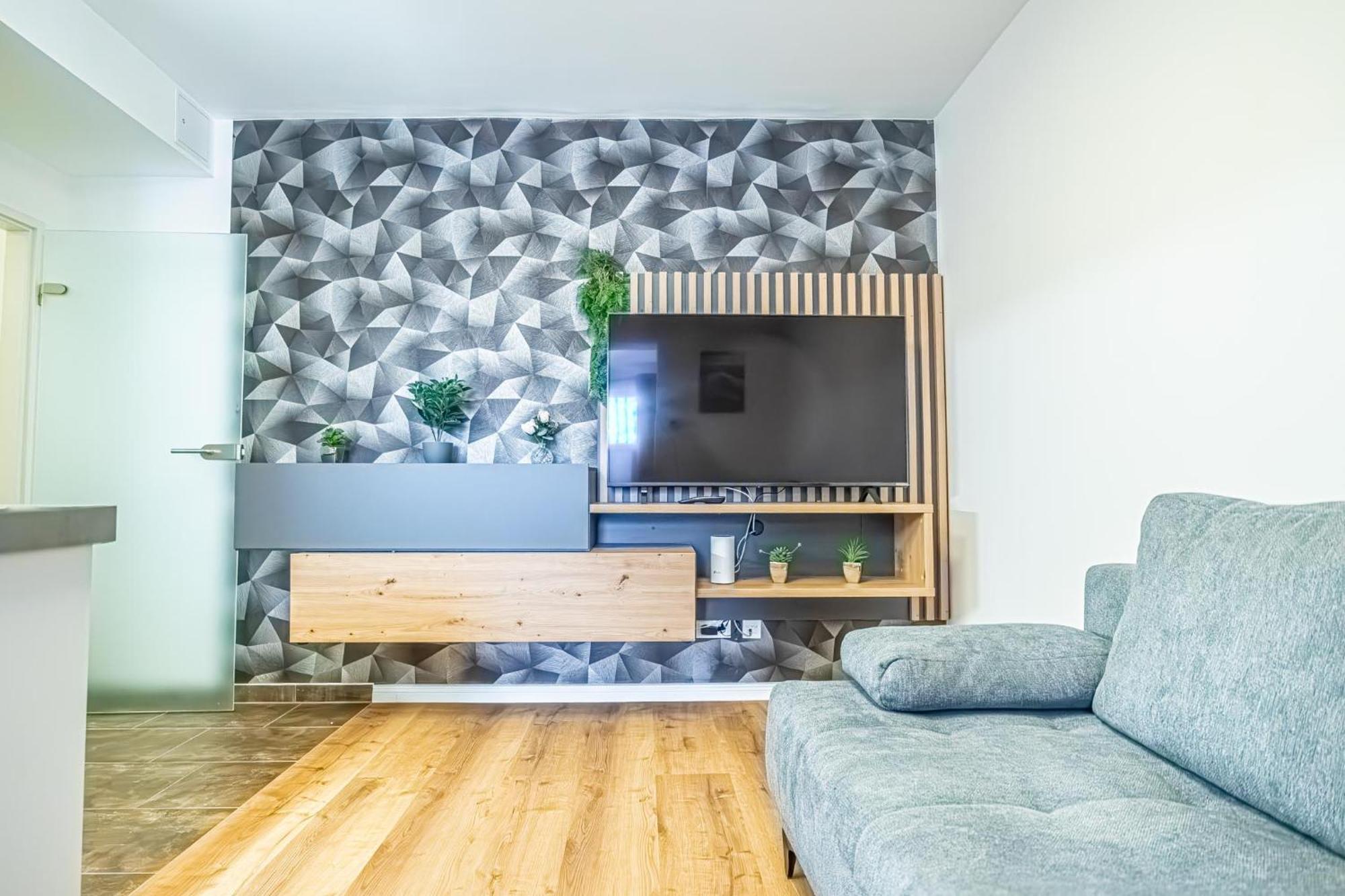 Charming 1Br And 1Lr Apt Modern Design Donaustadt Vídeň Exteriér fotografie