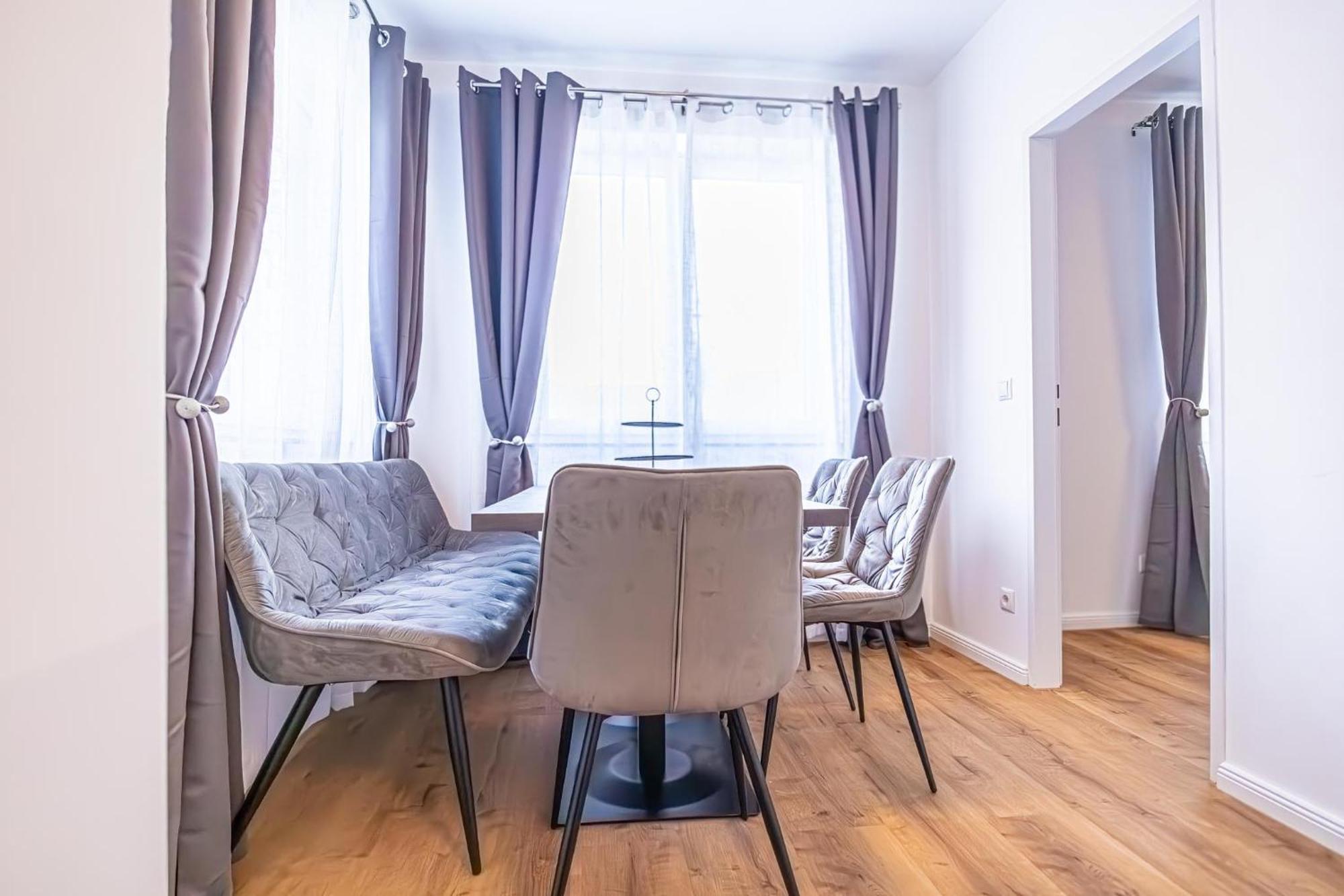 Charming 1Br And 1Lr Apt Modern Design Donaustadt Vídeň Exteriér fotografie