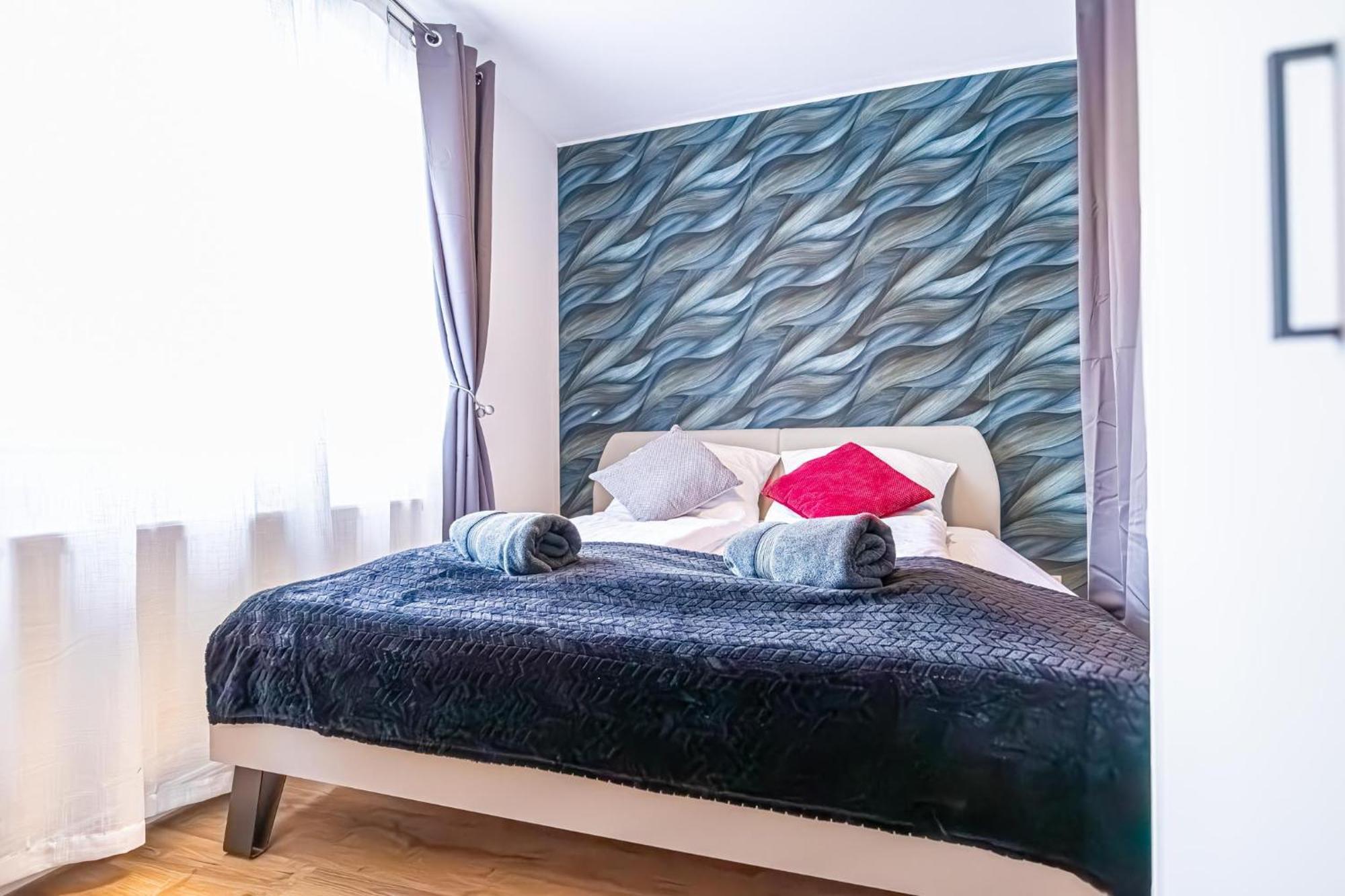 Charming 1Br And 1Lr Apt Modern Design Donaustadt Vídeň Exteriér fotografie
