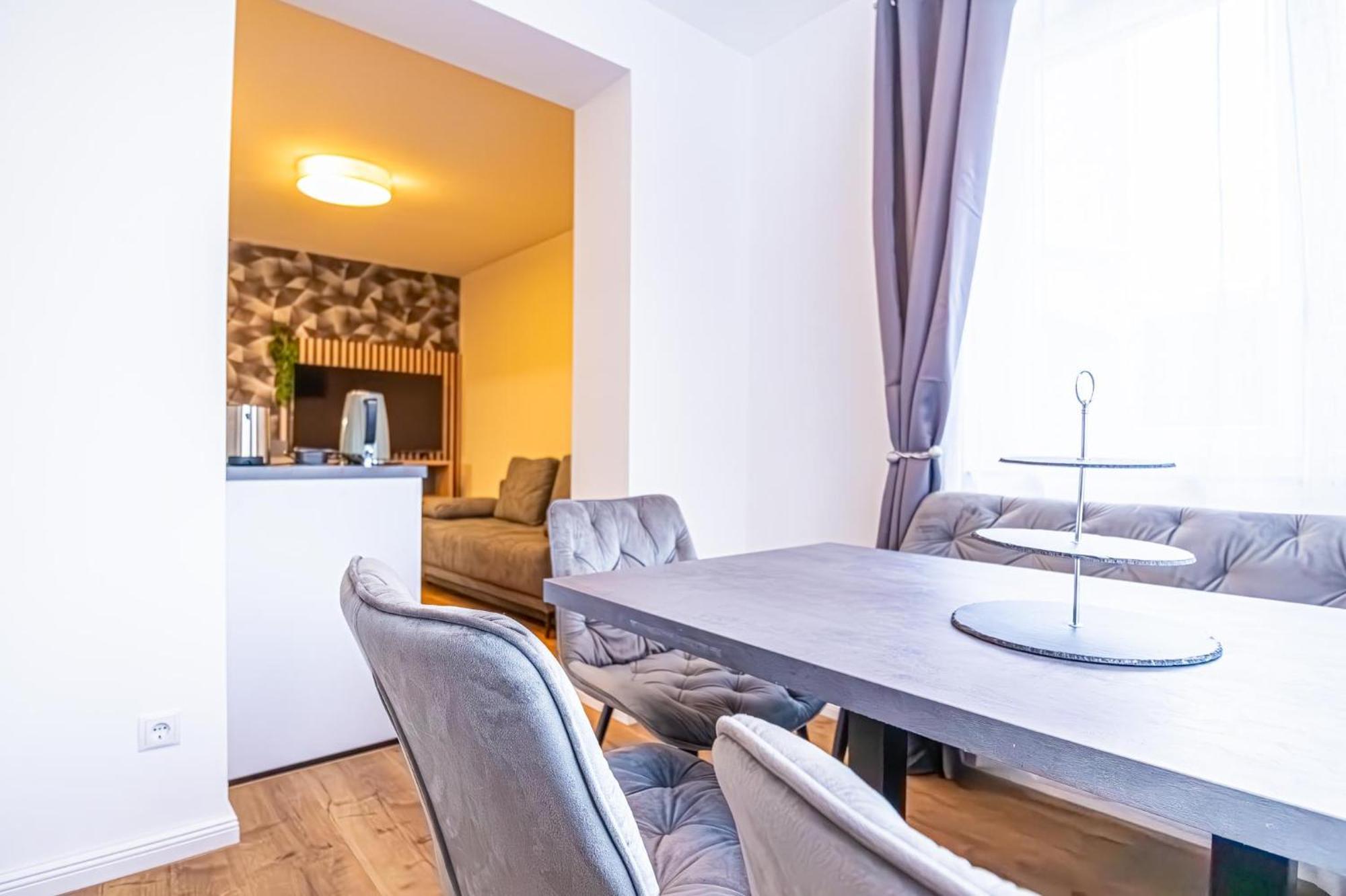 Charming 1Br And 1Lr Apt Modern Design Donaustadt Vídeň Exteriér fotografie