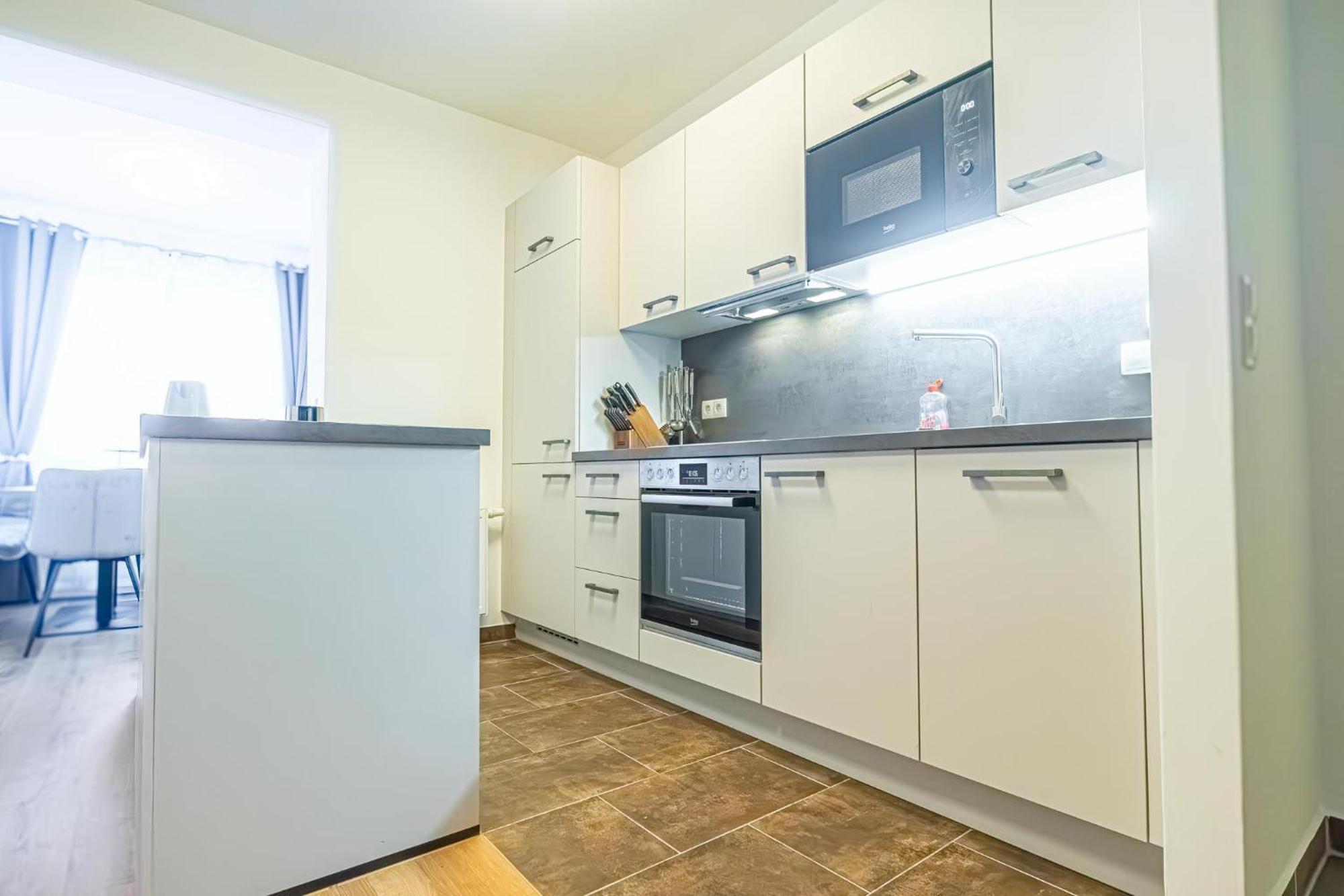 Charming 1Br And 1Lr Apt Modern Design Donaustadt Vídeň Exteriér fotografie